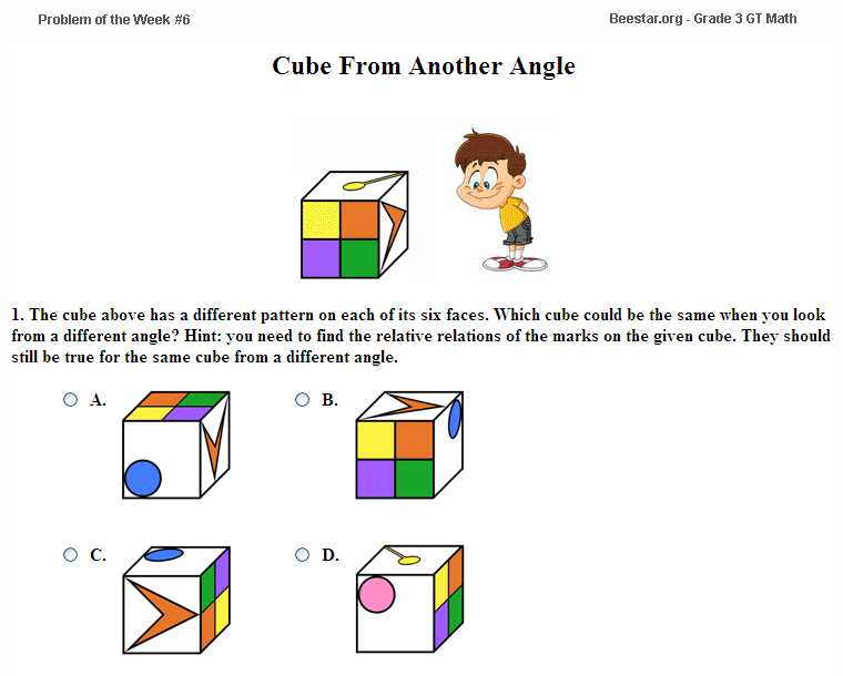 Problem of the week beestar