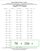 Second Grade Math Worksheets - Free & Printable | Beestar