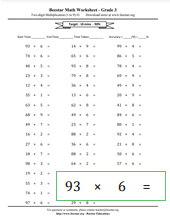 Third Grade Math Worksheets - Free & Printable | Beestar