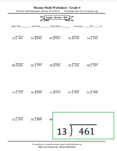 Fourth Grade Math Worksheets - Free & Printable | Beestar