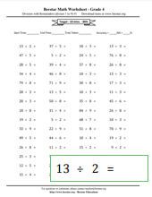 Fourth Grade Math Worksheets - Free & Printable | Beestar