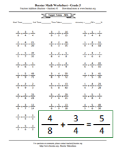 Fifth Grade Math Worksheets - Free &amp; Printable | Beestar