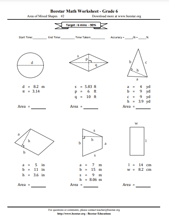 Sixth Grade Math Worksheets - Free & Printable 