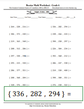 Sixth Grade Math Worksheets - Free & Printable | Beestar