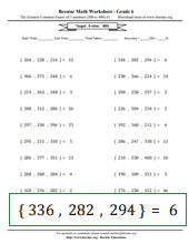 Sixth Grade Math Worksheets - Free & Printable | Beestar