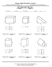 Seventh Grade Math Worksheets - Free & Printable | Beestar