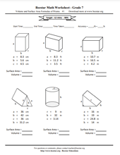 Seventh Grade Math Worksheets - Free & Printable | Beestar