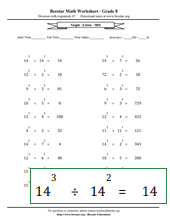Eighth Grade Math Worksheets - Free & Printable | Beestar